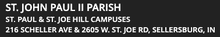 St. John Paul II Parish logo