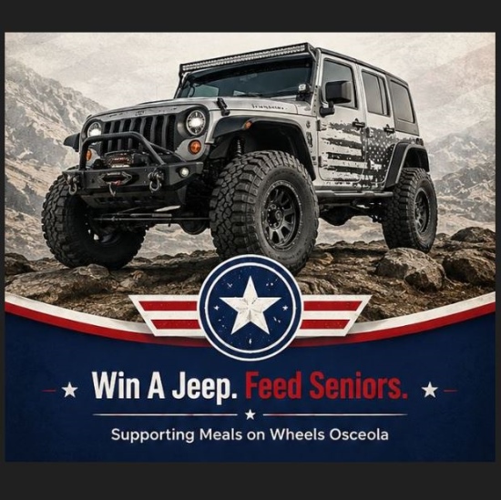 2026 Jeep Custom-built Crystal Granite Jeep Wrangler raffle
