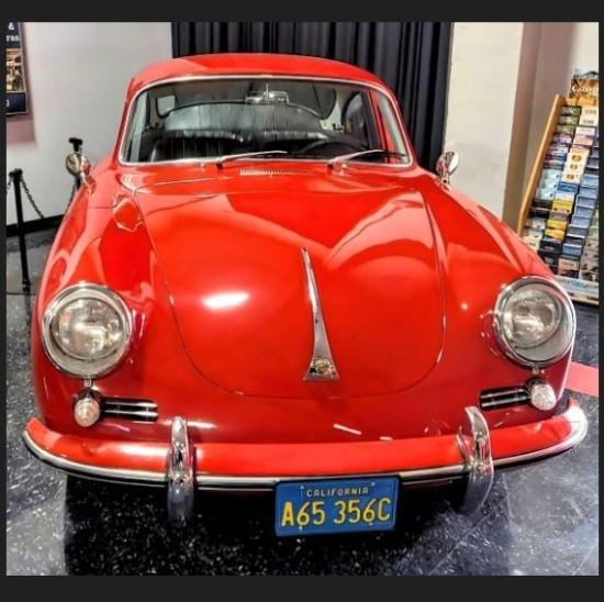 1965 Porsche 356 C coupe raffle