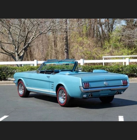 1966 Ford Mustang Convertible raffle